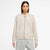 Nike Women's Light Beige Vintage Front Zip Jacket