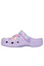 Skechers girls' pink printed clogs with ventilation holes and heel strap