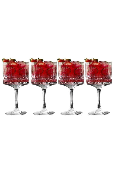 SD Home Multi-Purpose Serving/cocktail Glass 4 Pieces Fma471733