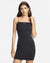 Nike Women's Black Sportswear Chill Knit Mini-Ribbed Camisole Dress | Nike In Lebanon