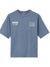 Celio Men's Blue Oversized Round Neck Cotton T-Shirt | Celio In Lebanon