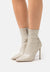 Steve Madden Women's Greige Leather Vanya Boots | Steve Madden in Lebanon