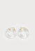 DKNY Women's Gold Gold With Clear Hoop Sally Earrings | DKNY In Lebanon