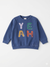 Zara Baby Boy's Navy Printed Sweatshirt | Zara In Lebanon