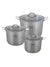 Aiwa Japan Stockpot Set With Glass Lid 6pcs LO-23130-Rfh | Aiwa In Lebanon