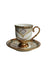 Al Sultan Ceramic Coffee Cups 6pcs + Saucers 6pcs / HD28-379
