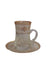 Al Sultan Transparent Glass Tea Cups 6pcs + Saucers 6pcs HD28-303 | Al Sultan In Lebanon
