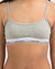 Calvin Klein Women's Light Gray Modern Cotton Classic Bralette Bra