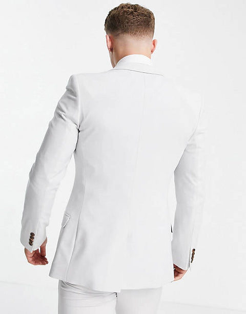 Asos Design Men's Gray Blazer ANF90 ("AN59") SHR