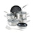 Circulon SteelShield Hybrid Stainless and Nonstick Technology, 10 Piece Cookware Set