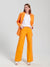 Sinsay Women's Orange High Waist Wide Leg Jeans | Sinsay In Lebanon