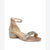 Betsey Johnson Women's Silver Mari Heeled Sandals