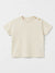 Zara Baby Boy's Cream Solid Cotton T-Shirts | Zara In Lebanon