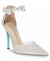 Betsey Johnson Women's Off White Jace Pointy Toe Imitation Pearl Dress Pumps Heels | Betsey Johnson In Lebanon