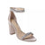 Jewel Badgley Mischka Women's Beige Mayra Block Heeled Sandals