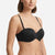 Dkny Women's Black Seamless Adjustable Straps Bra