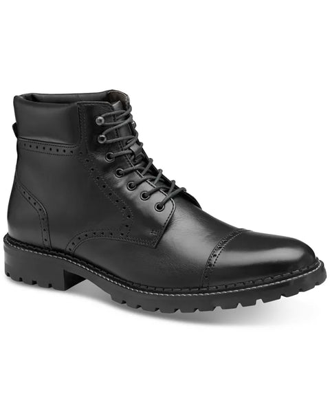 Johnston & Murphy Men's Black Boot  ACS257 shoes57