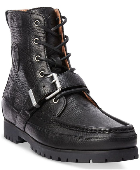 Polo Ralph Lauren Men's Black Boot  ACS84 shoes63