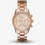 Michael Kors Women's Rose Gold Bryant Rose Chronograph Dial Plated Bracelet Watch|Michael Kors In Lebanon