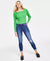 Tommy Hilfiger Women's Dark Blue Waverly Distressed Cuffed Skinny Jeans|Tommy Hilfiger In Lebanon