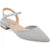 Journee Collection Women's Light Blue Ansley Flats