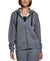 Calvin Klein Performance Women's Black Heather Fleece Hooded Jacket | Calvin Klein Performance In Lebanon