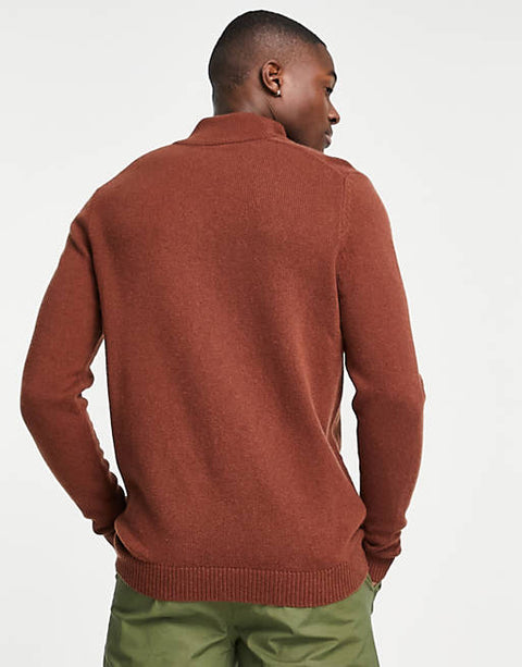 ASOS DESIGN Men's Brown Sweatshirt AMF2319 M23 LR82