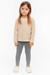 POMPdeLUX Girl's Dark Grey Greenville Lt Knit Leggings |POMPdeLUX in Lebanon