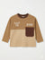 Zara Boy's Brown Printed Blouse | Zara In Lebanon