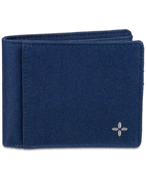 Sun Stone Men's Slim-Fold Wallet Blue abb148