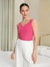 Sinsay Women's Fuchia Negligee-style Sleeves Blouse |Sinsay in Lebanon