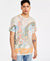 Guess Men's Multicolor Short-Sleeve Crewneck Collage-Print T-Shirt |Guess In Lebanon