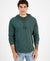 And Now This Men's Forest Green Waffle-Knit Pullover Hoodie | And Now This In Lebanon