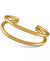 Oma The Label Women's 18k Gold-Plated Stainless Steel Double-Row Cuff Bracelet | Oma The Label In Lebanon