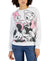 Disney Women's White Mickey Mouse & Friends Graphic Sweatshirt | Disney In Lebanon