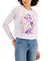 Disney Minnie Mouse Women's Barely Pink Print Long-Sleeve Blouse | Disney in Lebanon