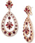 Marchesa Women's Gold-Tone Stone & Crystal Cluster Orbital Teardrop Drop Earrings|Marchesa In Lebanon