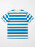 Zara Boy's Blue & Cream Horizontal Striped T-Shirts | Zara In Lebanon