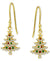 Giani Bernini Women's Gold Cubic Zirconia Christmas Tree Drop Earrings | Giani Bernini In Lebanon