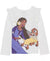 Disney Girl's White Glitter Detail Wish Long Sleeve Top | Disney in Lebanon
