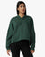 Emporio Armani Women's Dark Green Hoodie | Emporio Armani In Lebanon