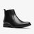 Clarks Men's Black Leather Steadwell Zip Waterproof Boots