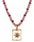 Disney Girl's Princess Tangled Gold-Tone and Purple Bead Sun Pendant Necklace | Disney In Lebanon