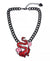 Betsey Johnson Women's Black Faux Stone Dragon Pendant Necklace | Betsey Johnson In Lebanon