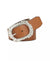 Frye Women's Brown Smooth Panel with Floral Buckle | Frye in Lebanon