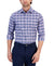Michael Kors Men's Multicolor Checked Slim-Fit Airsoft Plaid Dress Shirt |Michael Kors In Lebanon