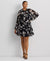 Lauren Ralph Lauren Women's Black Floral Dress | Lauren Ralph Lauren In Lebanon