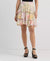 Lauren Ralph Lauren Women's Cream Multi Floral Crinkle Georgette Tiered Skirt | Lauren Ralph Lauren In Lebanon