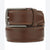 Perry Ellis Portfolio Men's Brown Contrast Stitch Belt