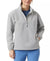 Bass Outdoor Women's Light Grey Ripstop Stow-able Half-Zip Blouse | Bass Outdoor In Lebanon